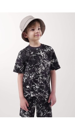 CLE Футболка мал. 857079/20кдн, т.серый/молочный