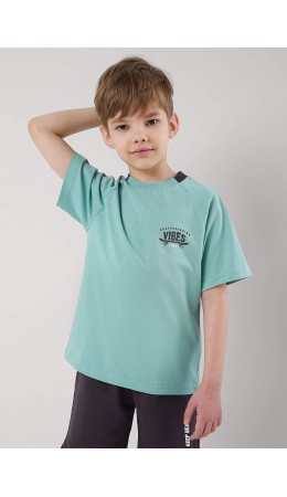 CLE Футболка мал. 857097/20кд_п, бирюзовый