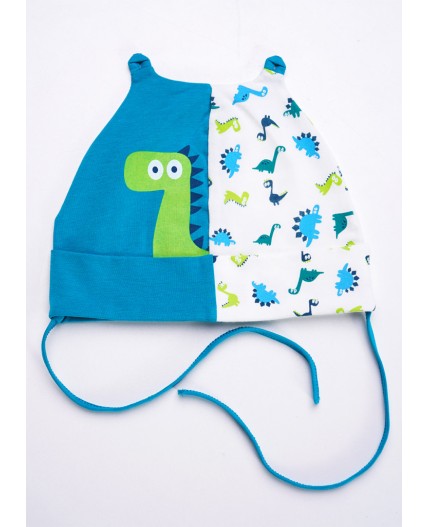 CLE Шапка дет. 881189гп, бирюзовый/молочный