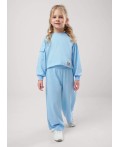 CLE Брюки дев. 857011/16з, голубой