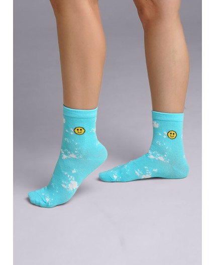 CLE Носки дет.С4395 20-22,22 нежность хл+эл, св.бирюзовый