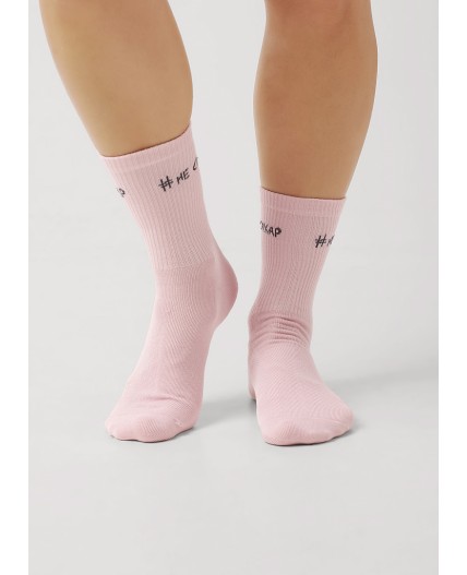 CLE Носки жен.Д5542 сахарная вата хл+эл, св.розовый