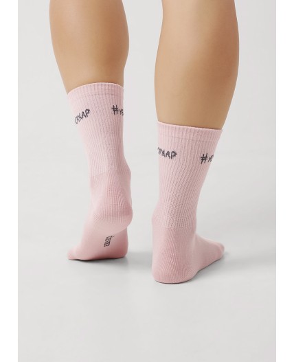 CLE Носки жен.Д5542 сахарная вата хл+эл, св.розовый