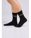 ЭЙС Носки муж.А924 23Ф хл+эл, чёрный