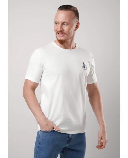 CLE Футболка муж. 551978/21г maxi, молочный