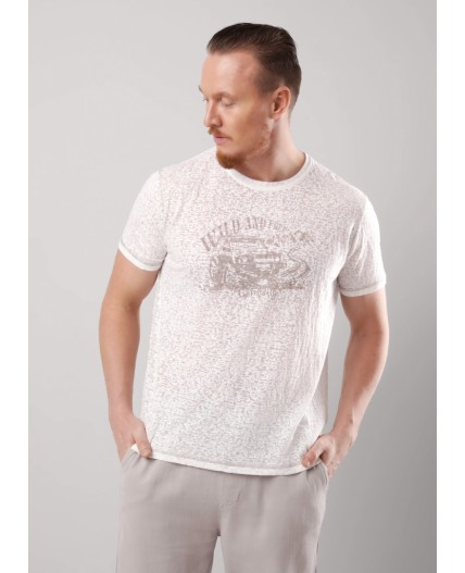 CLE Футболка муж. 552577/30хэ_п, молочный