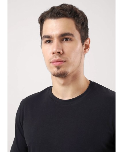 CLE MF608710 Фуфайка муж хлопок, чёрный