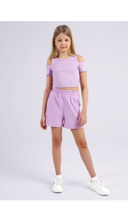 CLE Шорты дев. 846140д, св.фиолетовый