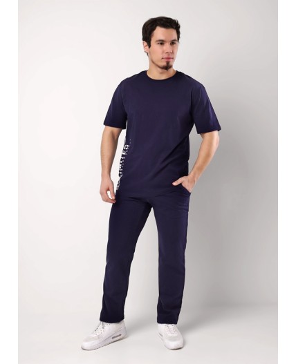 ЭЙС брюки муж 600946ф, т.синий