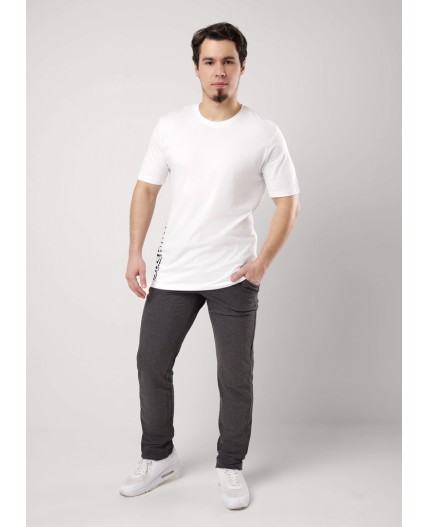 ЭЙС брюки муж600946/1а, меланж т.серый