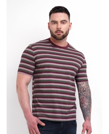 ЭЙС фуфайка муж600311кн кор.р, т.бордовый/зелёный