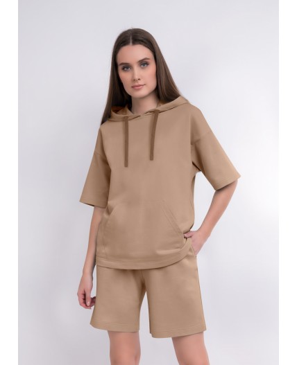 CLE LF22-200/2у Джемпер жен. (Цветная база), коричневый