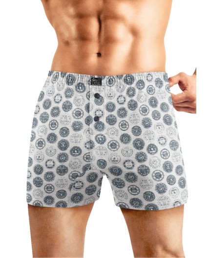 CLE MBX552041 Трусы муж., св.серый/т.серый