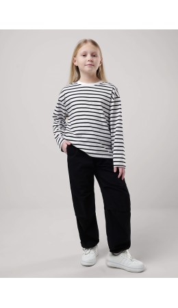 CLE Брюки дев. 853157пп, чёрный