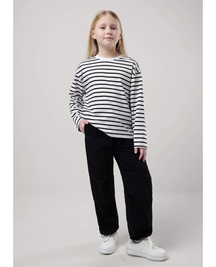 CLE Брюки дев. 853157пп, чёрный