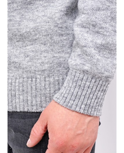 CLE джемпер муж. 492628хпэ д.р, меланж серый