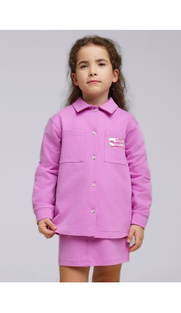 CLE Жакет дев. 846446/71у, т.розовый