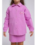CLE Жакет дев. 846446/71у, т.розовый
