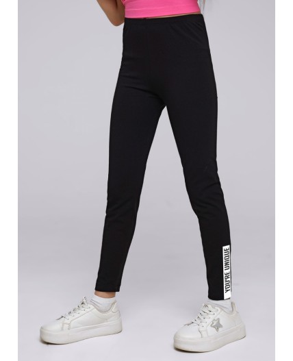 CLE Лосины дев. 843495г_п, чёрный