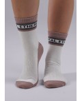 CLE Носки жен.Д5461 Кварц хл+эл, белый