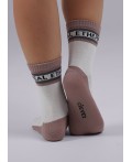 CLE Носки жен.Д5461 Кварц хл+эл, белый