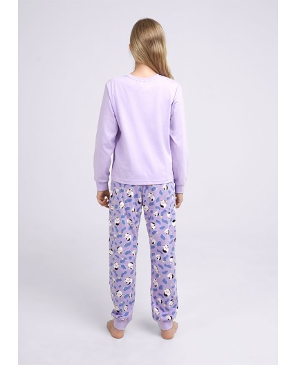 CLE Пижама дев. 903517кд_п, св.фиолетовый