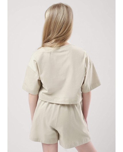 CLE Футболка дев.укор. 856672кд_п, бежевый