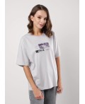 CLE Футболка жен. 256711кд_п, серый