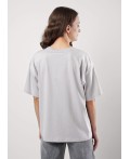 CLE Футболка жен. 256711кд_п, серый