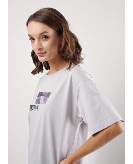 CLE Футболка жен. 256711кд_п, серый