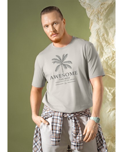 CLE Футболка муж. 550351/30кд_п, св.бежевый