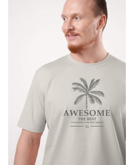 CLE Футболка муж. 550351/30кд_п, св.бежевый