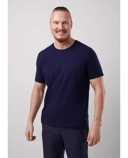 CLE Футболка муж. 552468/10гг, т.синий