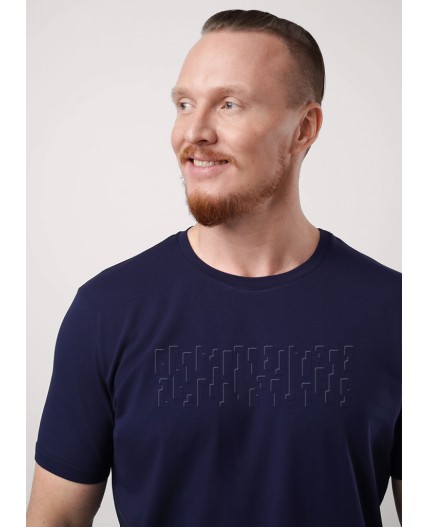 CLE Футболка муж. 552468/10гг, т.синий