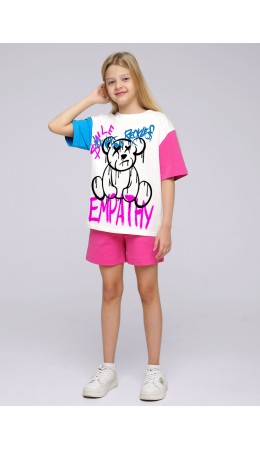 CLE Шорты дев. 846513/73а, фуксиевый