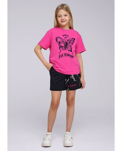 CLE Шорты дев. 846513/73ан, чёрный/белый