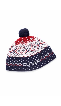 CLE LAH19-760/2 вяз Шапка(тедд, т.синий