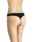 CLE STM651 Трусы жен.(Кружево), чёрный