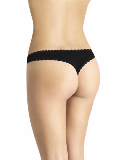 CLE STM651 Трусы жен.(Кружево), чёрный