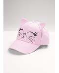 CLE Бейсболка дет 43 х/б (1624), св.розовый