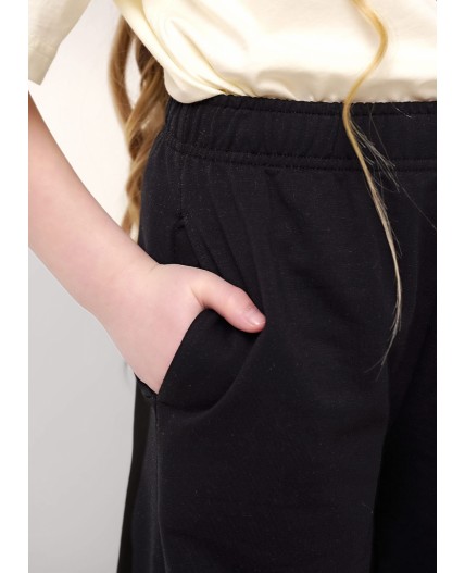 CLE Брюки дев. 757130/22у, чёрный