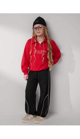 CLE Брюки дев. 757131/22у, чёрный