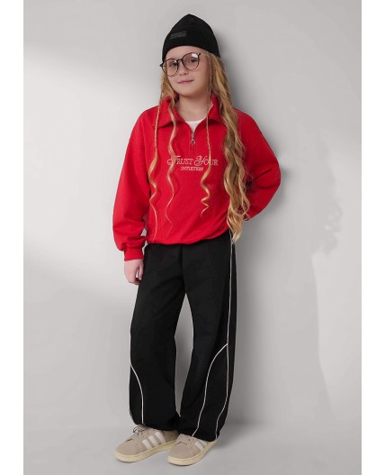 CLE Брюки дев. 757131/22у, чёрный