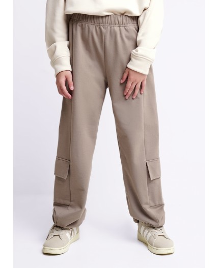 CLE Брюки дев. 757175/25ф, кофейный