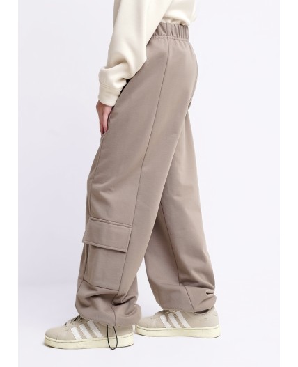 CLE Брюки дев. 757175/25ф, кофейный