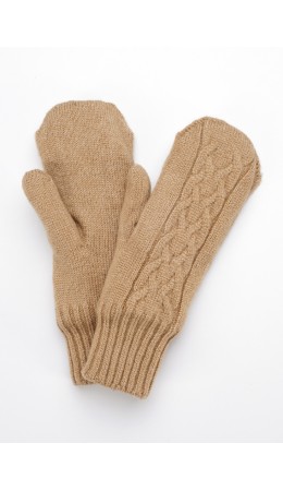 CLE Варежки жен. 423544ап, т.бежевый