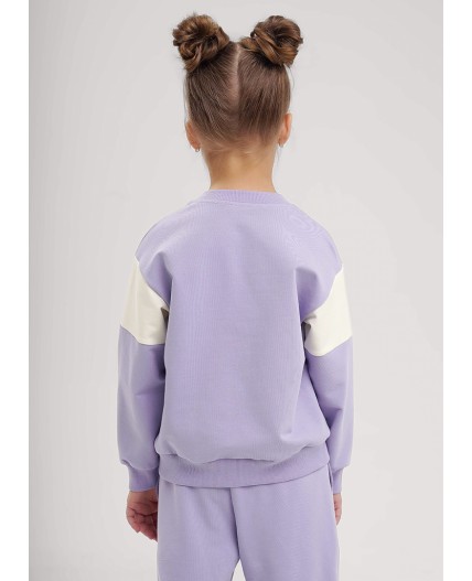CLE Джемпер дев. 757128/22у_п, св.фиолетовый