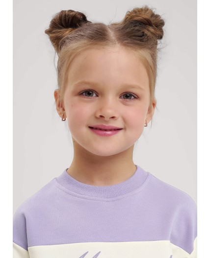CLE Джемпер дев. 757128/22у_п, св.фиолетовый