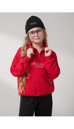 CLE Джемпер дев. 757132/22у, красный