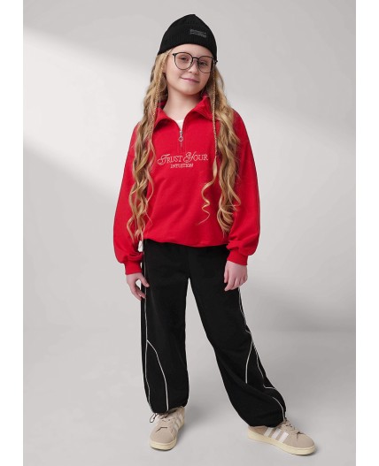 CLE Джемпер дев. 757132/22у, красный